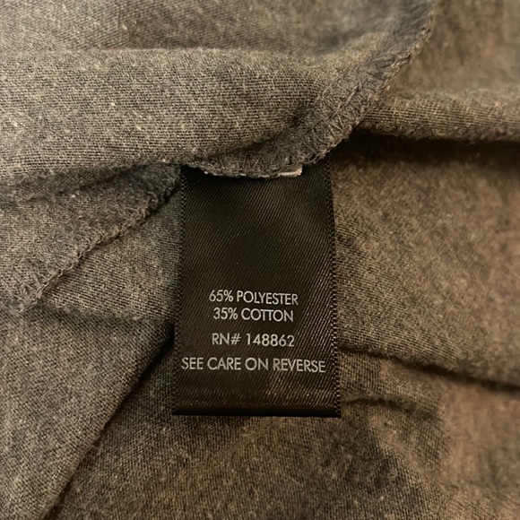 Torrid Girlfriend Signature Jersey V-Neck Heather Gray Classic Fit Tee - Picture 11 of 13